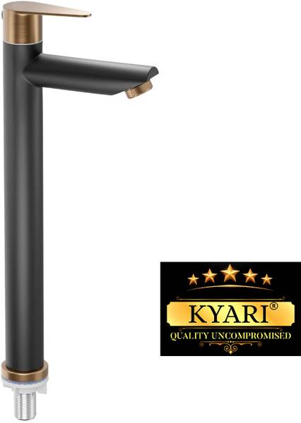 Kyari - Tall Deck Mount COPPER BLACK 12' inch Pillar Tap TP- 10660 For Basin / Table Top Wash Basin Pillar Tap Faucet