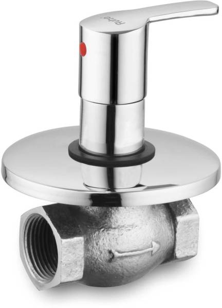 RUHE Rica Flush Cock Brass Faucet/Tap (25mm)| Chrome Finish Brass Faucet for Toilets Seat Areas Flush Valve Faucet