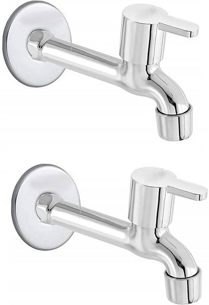 Oleanna New Premium Quality Stainless steel Flora Long Body Tap pack of-2 Bib Tap Faucet