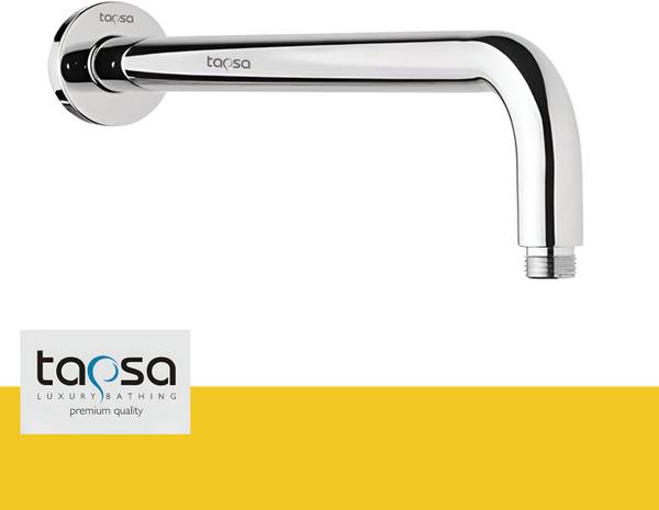 Tapsa Premium Quality Stainless Steel 24 Inch Round Shower Arm|Shower Rod (Pack of 1) Shower Arm For Overhead Shower With Flange Chrome Finish, Suitab...