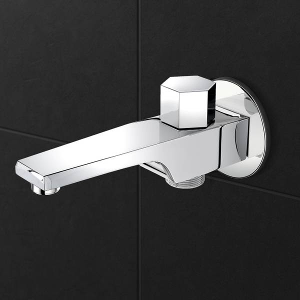 Plantex Bathtub Spout/ Steel Spout for Bathroom/Button Attachment for Hand Shower Spout Faucet