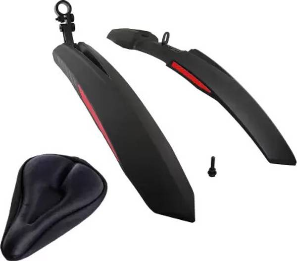 Cycle back mudguard outlet