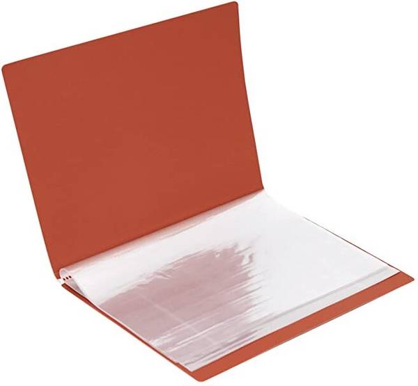 Sejas Collections Plastic 20 Pockets Bound A4 Size Presentation Display Book Portfolio File Folder Presentation Binders with Plastic Clear Sleeves Doc...