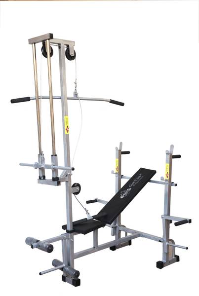 GymCrew 20 IN 1 SILVER COLOUR Multipurpose Fitness Bench