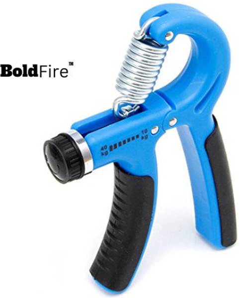 BoldFire Adjustable Spring Hand Exerciser | Finger Exerciser| Hand Grip Strengthener Hand Grip/Fitness Grip