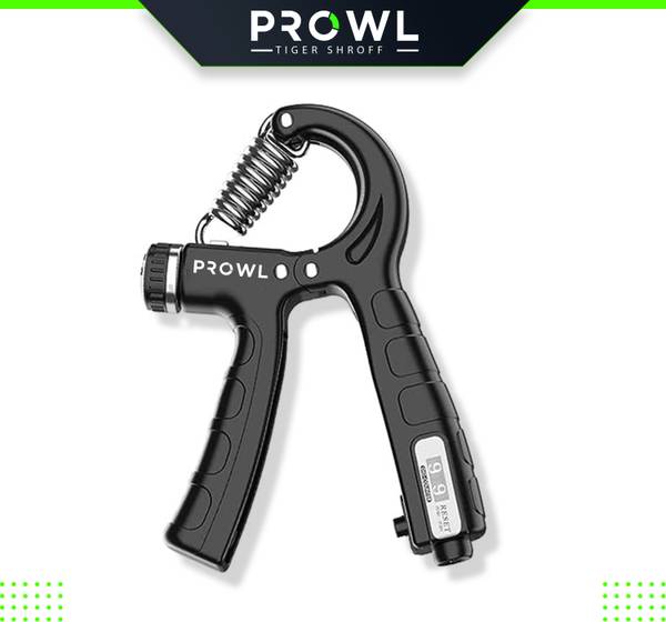 PROWL Adjustable Hand Grip with Counter | Hand/Power Gripper for Home & Gym Workouts Hand Grip/Fitness Grip