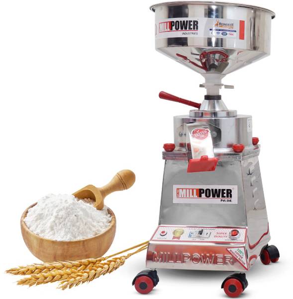 MILL POWER SINCE 1983 (40 Years) - Domestic Flour Mill, Domestic Atta Chakki, Gharghanti is NO. 1 Domestic Flourmill, Atta Maker, Atta Chakki - Export...
