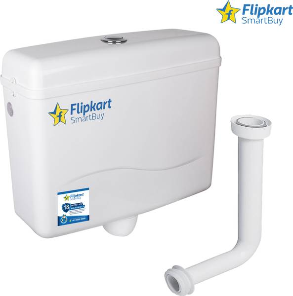 Flipkart SmartBuy FK-104 Prestige Cistern Complete Set Center Top Push Button Single Flush Tank