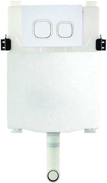 Parryware Concealed Cistern with Flush Plate set of 1 pic 050 Dual Flush Tank