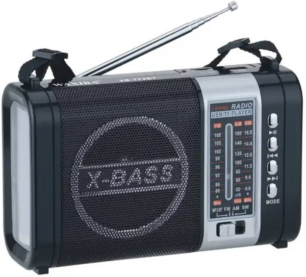 Fangtooth XB-771URT Mp3 Player with LED Torch AM/FM/SW 3 Bands World Receiver USB FM Radio