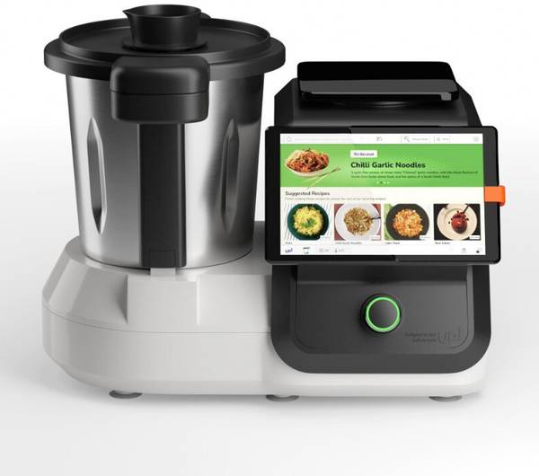 Upliance delishUp Smart Cooking Assistant | Chop, Saute, Stir, Knead |Wifi & Touch screen 1000 W Food Processor