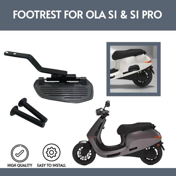 ZRIDE Ladies Footrest for OLA S1 / S1 Pro EV Scooter Foot Rest