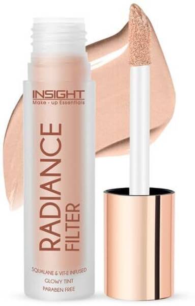YUGBEAUTY INSIGHT Cosmetics Radiance Filter with Squalane & Vitamin E Infused Foundation