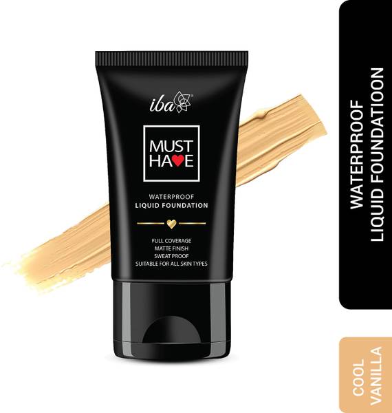 Iba Must Have Waterproof Liquid Foundation - Cool Vanilla Foundation