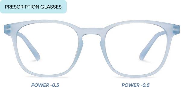 Lenskart Hustlr Full Rim (-1.00) Wayfarer Reading Glasses