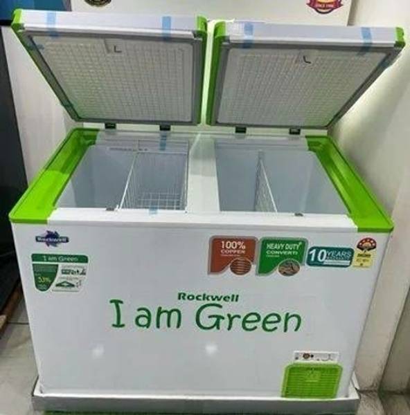 Rockwell 350 L Double Door Standard Deep Freezer