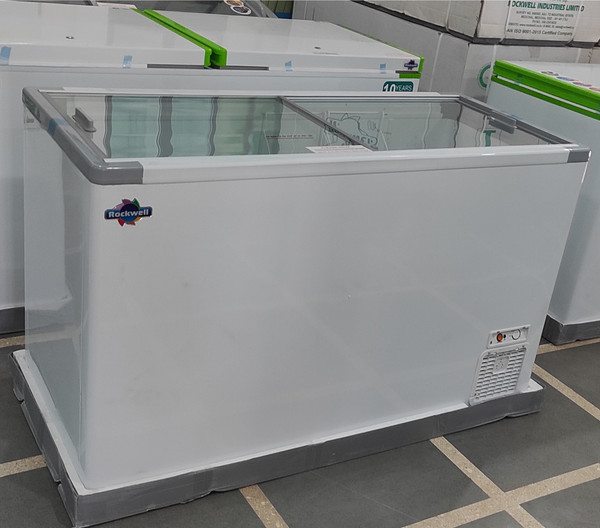 Rockwell 453 L Double Door Standard Deep Freezer