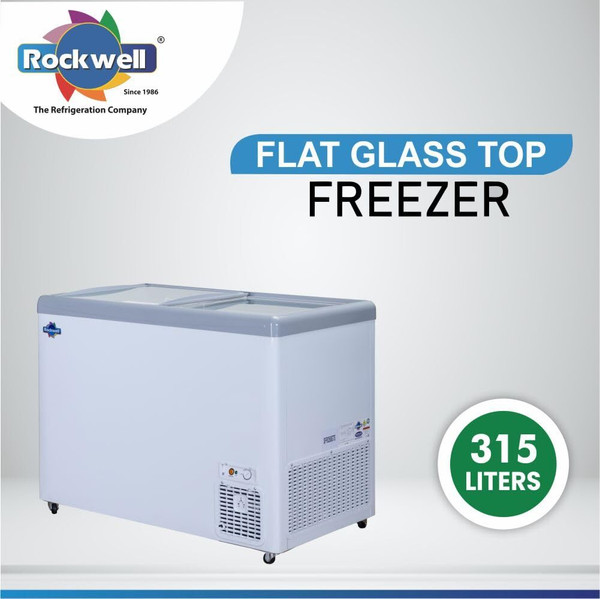 Rockwell 324 L Double Door Standard Deep Freezer