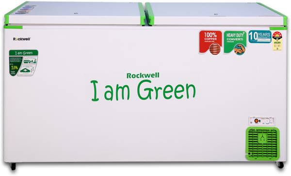 Rockwell 456 L Double Door Standard Deep Freezer