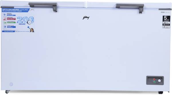 Godrej 500 L Double Door Standard Deep Freezer