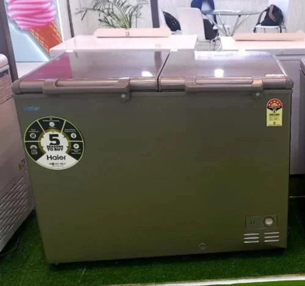 Haier 324 L Double Door Standard Deep Freezer