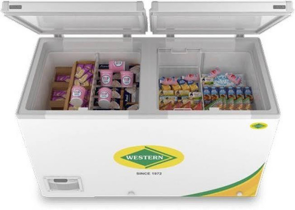 WESTERN 325 L Double Door Standard Deep Freezer