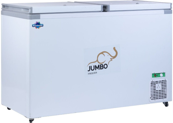 Rockwell 395 L Double Door Standard Deep Freezer