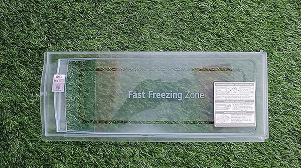 Crossflip Freezer Door Compatible for L. G. Single Door Refrigerator-(Part No: 3580JF1005) Fridge Door Shelf