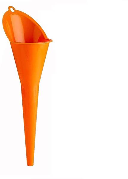 AASONS AASONS Multi-Function Plastic Long Neck Oil Funnel - for All Automotive Oils Plastic Funnel