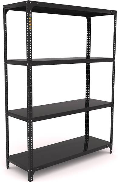 FIDVI FERRO FIDVI Multipurpose Slotted Angle 12X35X48 INCH 4 SELF LITE Easy To Assemble Rack Side Fitting