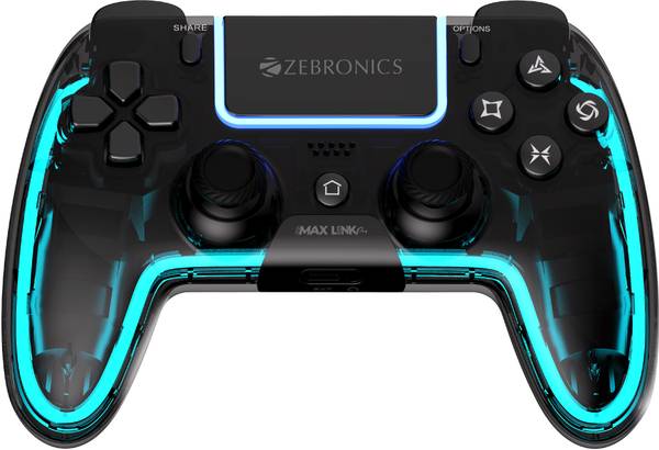 ZEBRONICS Max Link Pro Wireless Dual Motor Haptics, 6 Axis Gyro Gamepad