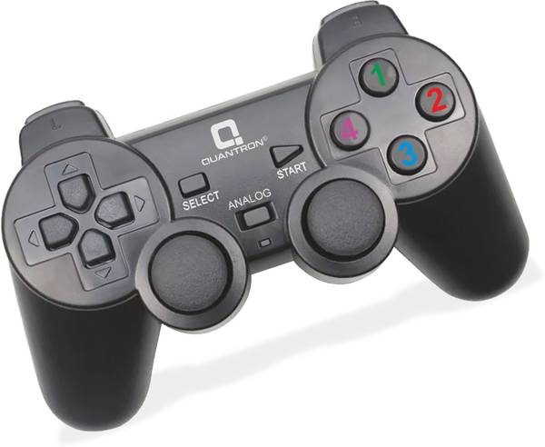 Quantron QGP-1800,USB Gamepad with Vibration (Cable: 1.50Mtrs) Gamepad