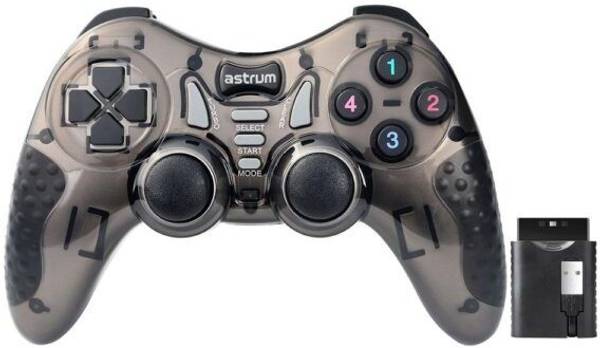 ASTRUM 5 in 1 Wireless Dual Shock Gamepad Joystick- GW520 Wi-fi Gamepad