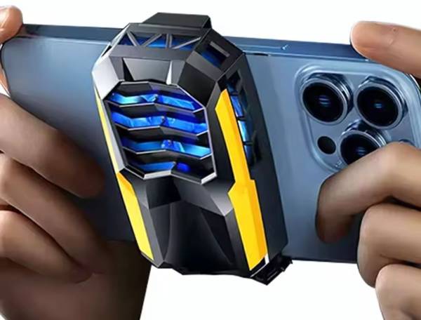 Elixora F1 RGB Gaming Phone Cooler - Silent 0 Cooler for Pro Gamers , Inbuilt Battery Gaming Accessory Kit