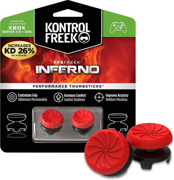 KontrolFreek Performance Thumbsticks for Xbox One and Xbox Series X Controller Gaming Accessory Kit