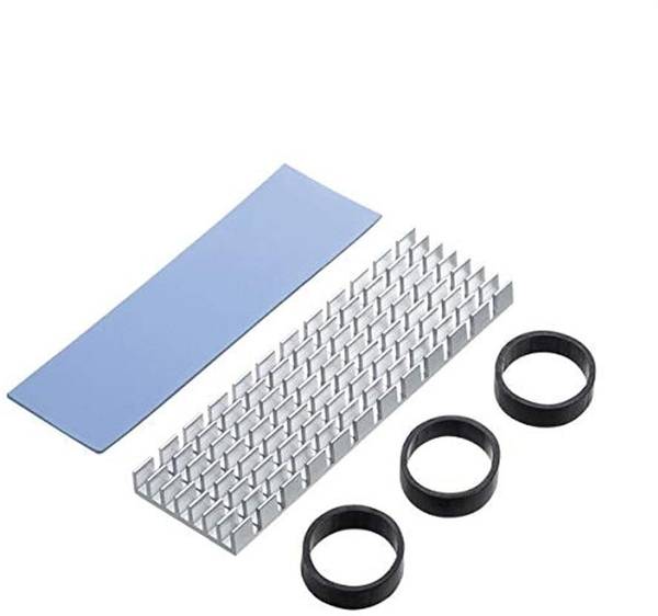 RuhZa M.2 2280 Nvme SSD Heatsink Cooler with Thermal Pad Alloy Aluminum Heat Sink Gaming Adapter