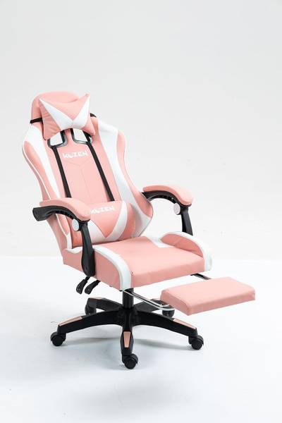 KOZEN Gaming Chair,Retractable Padded Footrest,135 Recliner,PVC Fabric,Ergonomic Chair Gaming Chair