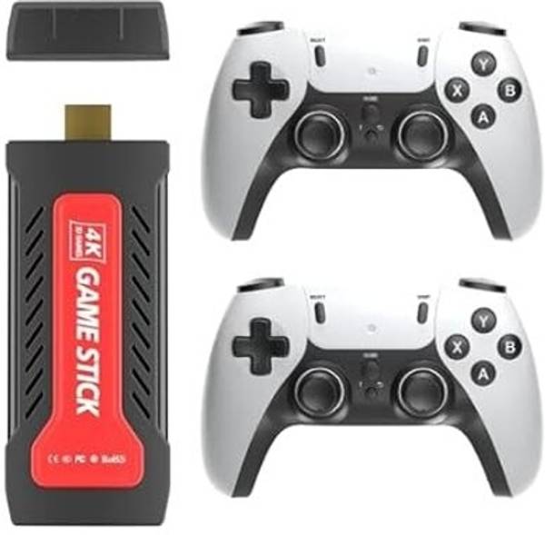 EXtreme VAYAVA GD30 4k Ultra HD Gamestick With 2 Wireless Controller 64 GB with PSP, PS1, DREAMCAST, N64, MAME, ARCADE, and All Retro Games