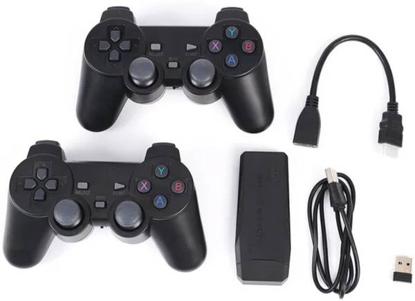 markif 4K ULTRA HD Gaming Controller with Game Stick - TV Video Game for Kids 8 GB with Classic Nostalgic Games