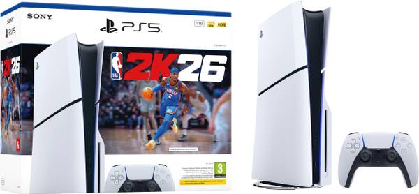 SONY PS5 Console Disc (Slim) CFI-2008A01 1024 GB with NBA 2K26
