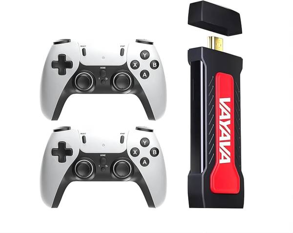 Playtastic GD30 Gamestick Video Game Console - Classic 2D/3D Games 128 GB with 15000+Preinstall video game Mario ,GTA Vice City, God Of War