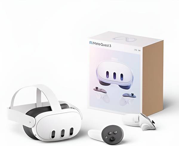 META Quest 3 VR Console All-in-One 4K VR System High-Performance Gaming Experience 512 GB with Immersive Audio & Ultra HD Clarity, Lightweight Design ...