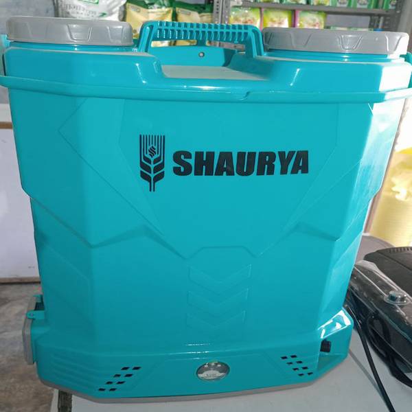 Shaurya AGRI SPRAY PUMP DOUBLE MOTER 12*12 20LTR BATTRY OPERATED (JAPANESE TECJNOLOGY) 20 L Backpack Sprayer