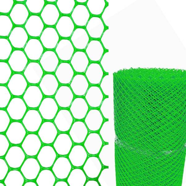 Singhal Garden Tree Guard Net 4 Ft X 5 Ft, Green, 800 GSM with 1 Cutter & 50 PVC Tags Garden Tool Kit