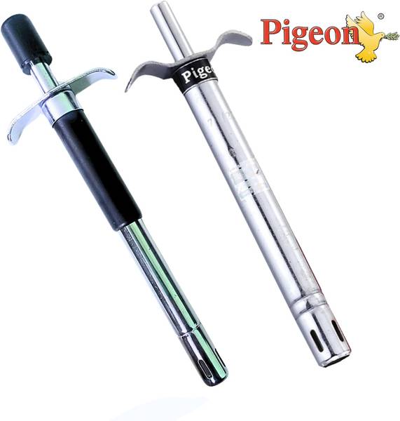 Pigeon Super Ignite Steel Electronic Gas Lighter