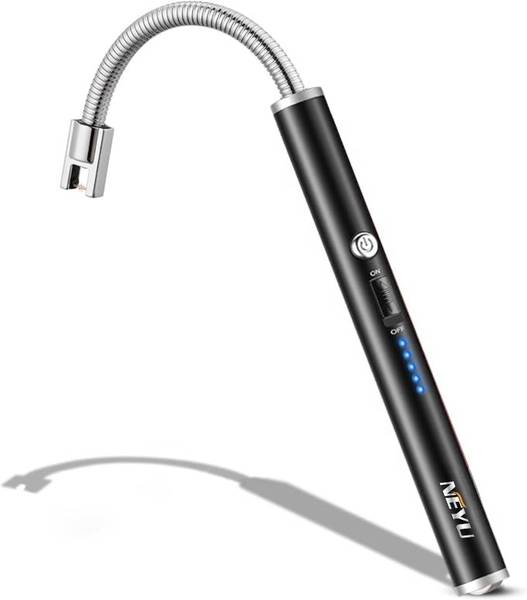 Neyu 360 Degree Flexible Rechargeable Electric Kitchen Lighter for Gas Stove Microfibre Electronic Gas Lighter