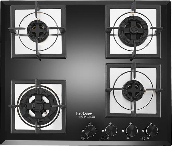 Hindware Smart Appliances Aster 4B 60CM Glass Automatic Hob