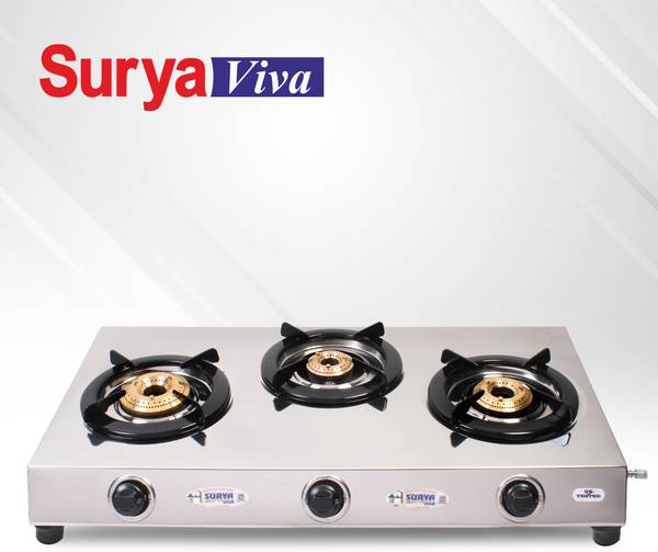 Viva ss online 3 burner