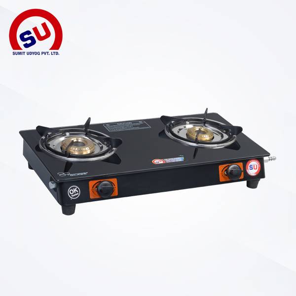 BIGFLAME Twin Glass Mini Magic Glass Manual Gas Stove Price History