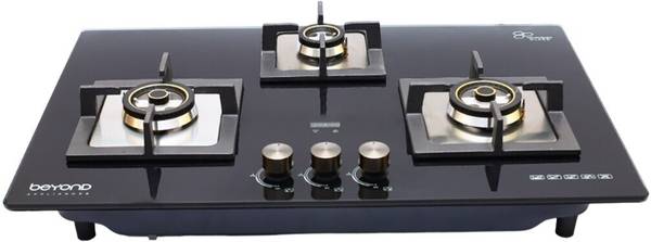 BEYOND BY MUKUNDA FOODS Dorado Smart Hobtop with Digital Timer FFD and Auto Ignition Glass Automatic Hob